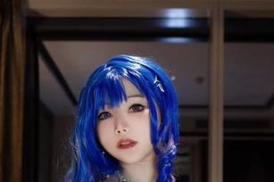 Kitkat Cosplay的奇妙试验定制阿狸,图片让人想象力飞扬。