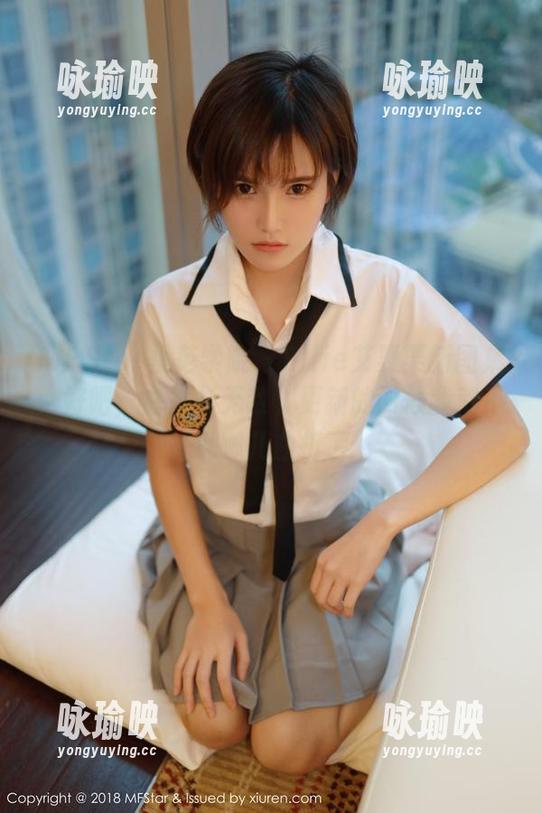 MFStar模范学院 - Ellie艾栗栗新图集：好吧，白衬衫无敌，更新的时候我就不说哪儿曲折了