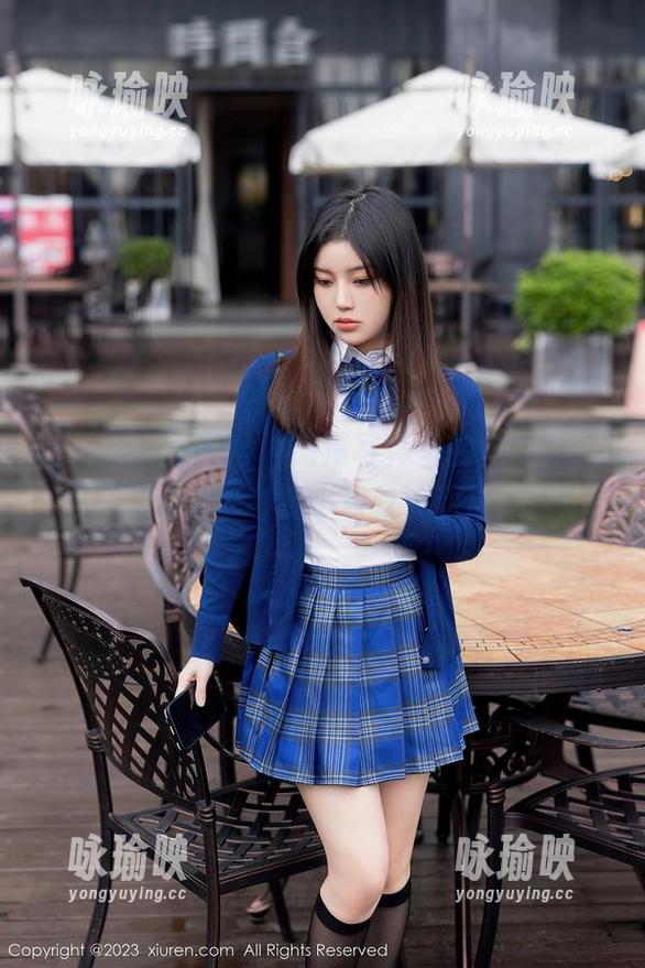 Xiuren秀人网 - 高清写真里的安可儿，双马尾让人一秒变小粉丝，甜度爆表！