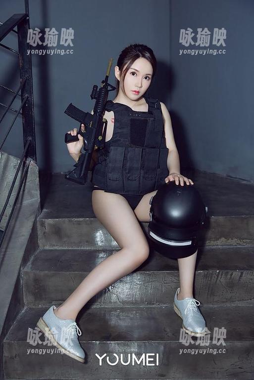 YouMi尤蜜荟-M梦baby YouMi尤蜜荟 - 私房写真里的M梦baby红裙:风一吹,惊喜全开!
