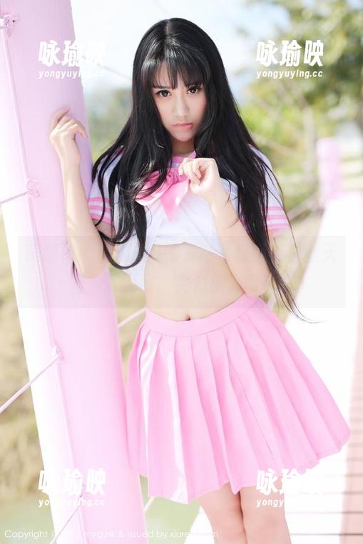 美媛馆 - 唐琪儿il的最新写真集，白丝天下无敌，实力撩人呀
